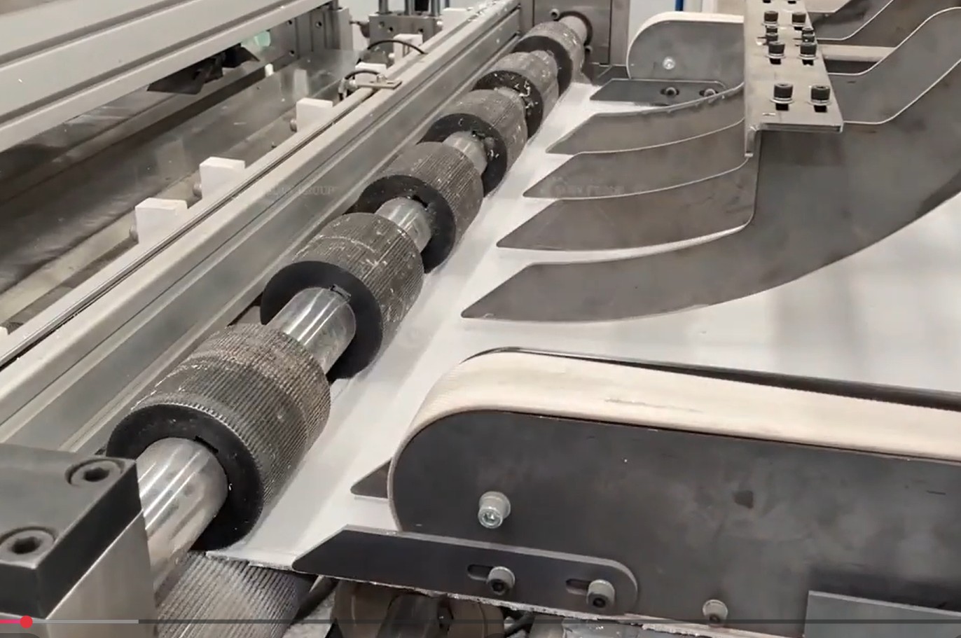 Milling glass separation system